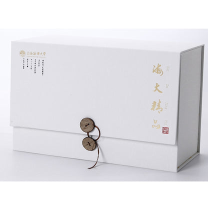 Portable Travel Ceramics Loop Handle Pot Teapot Teacup Set, (White)