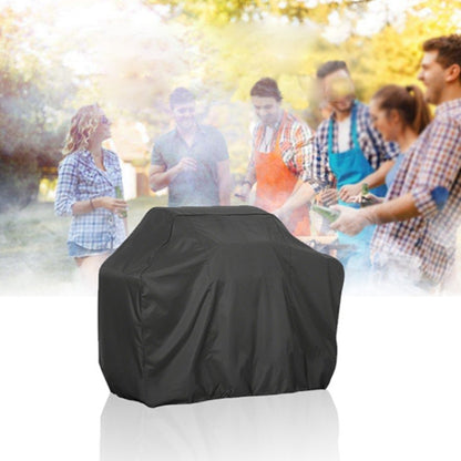 Outdoor Anti-UV Waterproof Dust-proof 210D Oxford Cloth BBQ Square Protective Bag Charcoal Barbeque Grill Cover, Size: 190x70x117cm, Size: 190x70x117cm