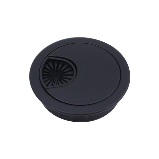 2 PCS Desk Computer Desktop Zinc Alloy Round Threading Box Hole Cover, Hole Diameter: 60mm (Green Bronze), 60mm