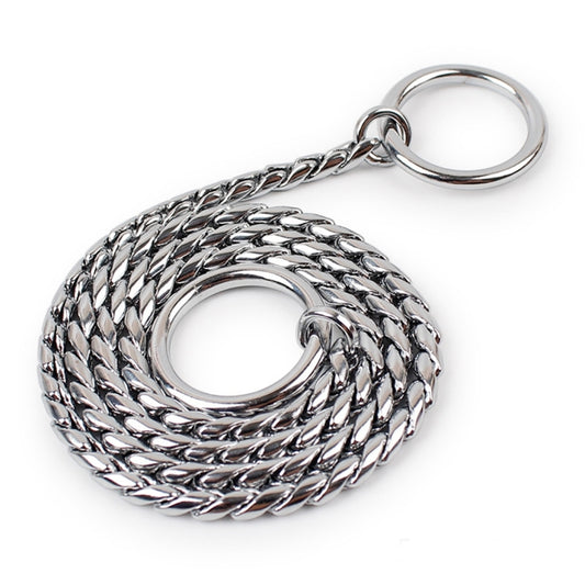 70cm Pet P Chain Pet Collars Pet Neck Strap Dog Neckband Snake Chain Dog Chain Dog Collar, 70cm