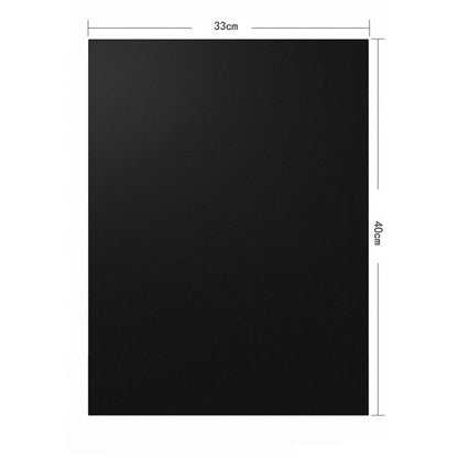2 PCS 0.2mm Thick Barbecue Grill Mat Non-Stick BBQ Grill Mats, Size:40x33CM, 2 PCS