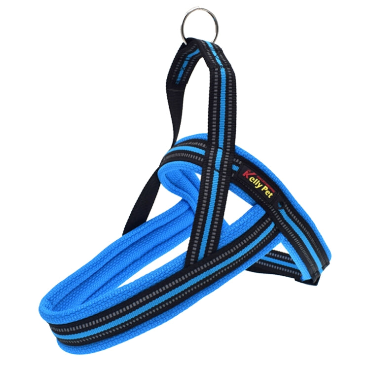 Pet Dogs A7 Reflective Polyester Chest Harness Lead Leash Traction Big Dogs Safety Chain Rope Collar, Size: XS, 2.0*42*50cm, Size: XS, 2.0*42*50cm