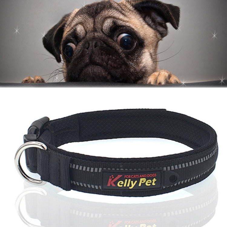Pet Dogs Polyester Reflective Breathable Pets Collar Traction Lead Leash, Size: S, 2.0*35*40cm, Size: S, 2.0*35*40cm