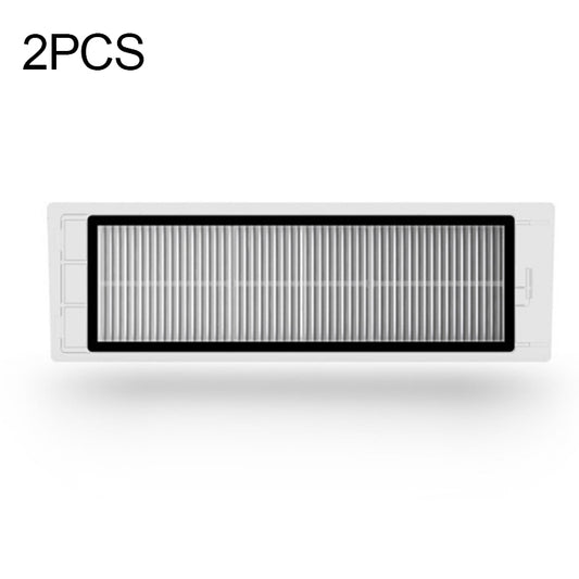 2 PCS Sweeping Robot Dust Box Washable Filter Accessories for Xiaomi Stone Generation / Second Generation