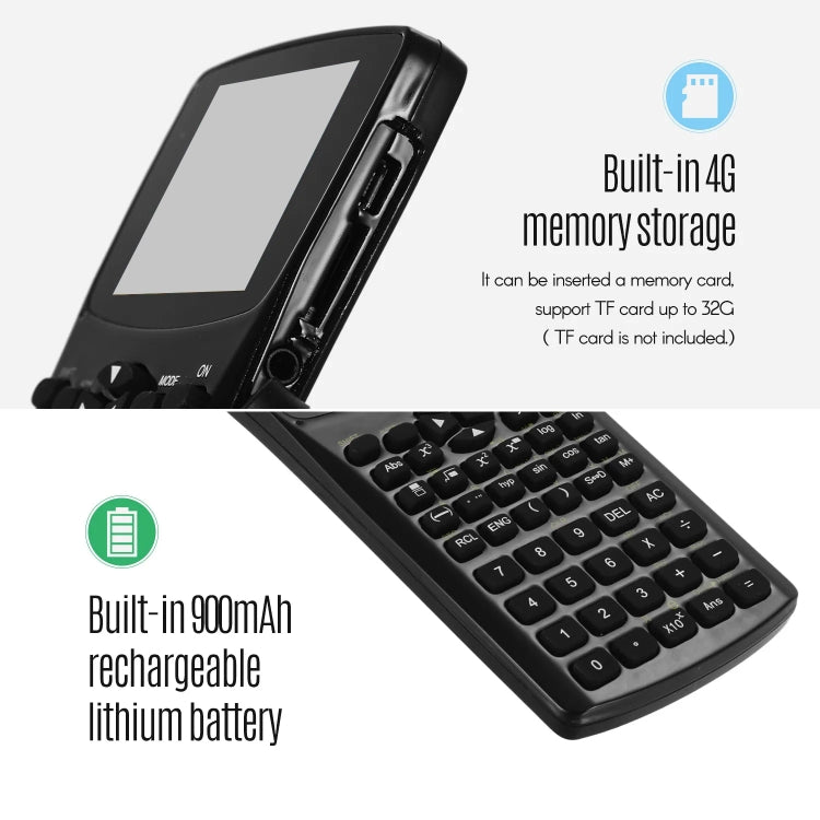 2.4 inch Display Screen Anti-peeping E-book Calculator, Support Sound Recording / Radio / Music & Video Playing