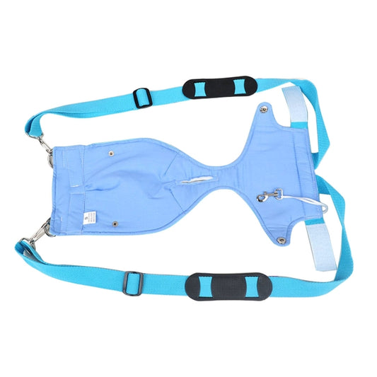 Pet Chest Backpack / Soft Leather Trouser Style Bag / Portable Pet Backpack for Dog and Other Pets Medium , Size:28*20cm, Size: M Blue