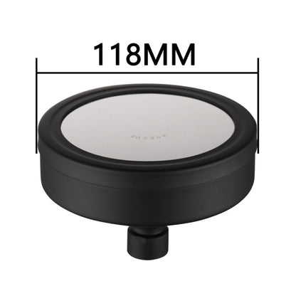 Removable and Washable 304 Stainless Steel Round Pressurized Top Spray Shower Head, Size: 118mm, Pattern H