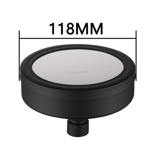 Removable and Washable 304 Stainless Steel Round Pressurized Top Spray Shower Head, Size: 118mm, Pattern H