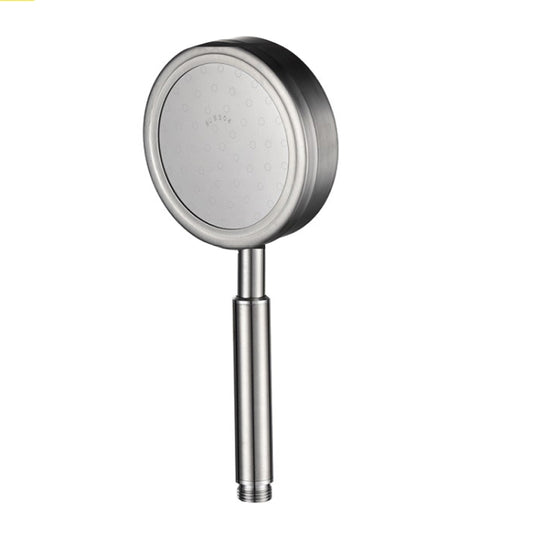 Removable and Washable 304 Stainless Steel Round Pressurized Handheld Shower Head, Size: 117mm, Pattern E