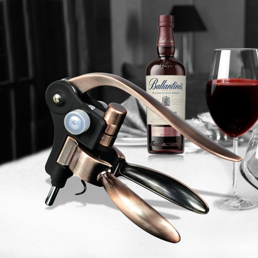 Zinc Alloy + ABS Material Retro Rabbit Shape Bottle Opener Corkscrew Port Wine Bottle Opener, Size: 18 x 14.5 x 4.7cm, Zinc Alloy