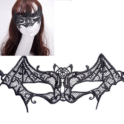 Halloween Masquerade Party Dance  Sexy Lady Lace Bat Mask, Bat