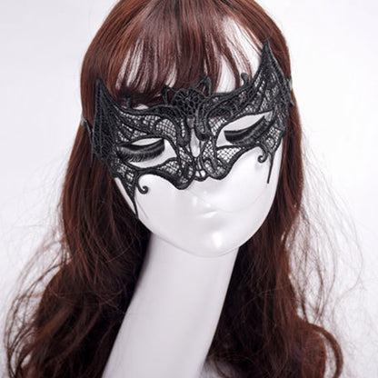Halloween Masquerade Party Dance  Sexy Lady Lace Bat Mask, Bat