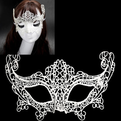 Halloween Masquerade Party Dance Sexy Lady Lace Fox Mask, Fox
