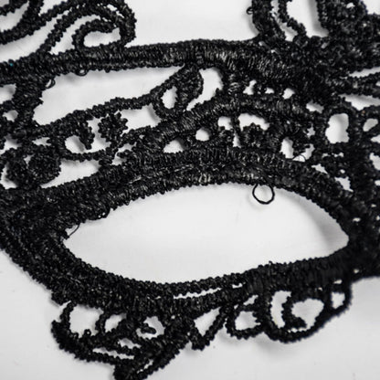 Halloween Masquerade Party Dance Sexy Lady Lace Crown Mask, Crown
