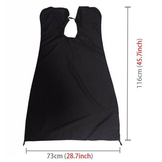Professional Beard Apron Premium Salon Shaving Grooming Trimmings Facial Hair Catcher with Suction Cups, Beard Apron