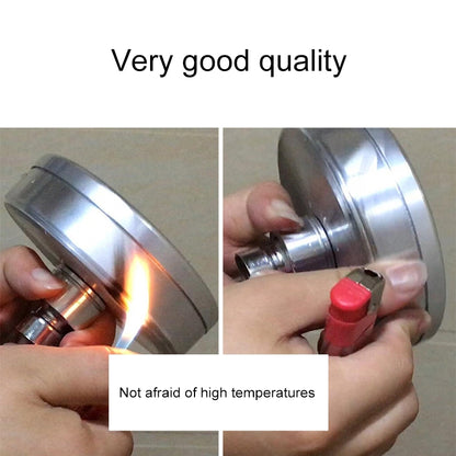 Removable and Washable 304 Stainless Steel Round Pressurized Handheld Shower Head, Size: 80mm, Pattern K