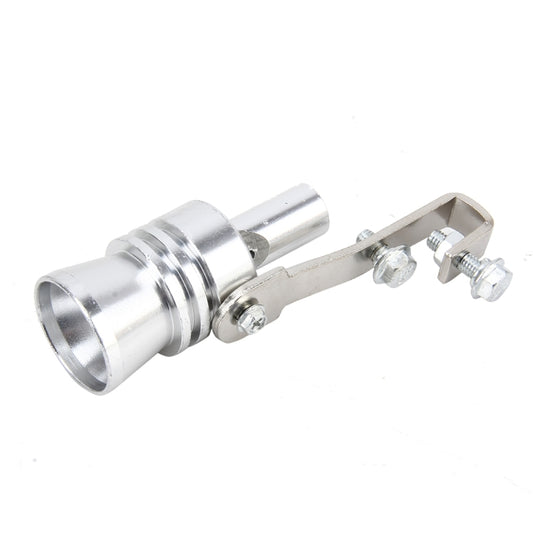 Universal Aluminum Turbo Sound Exhaust Muffler Pipe Whistle Car Simulator Whistler, Size: S, Size: S