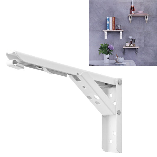 8 inch Wall-mounted Foldable Spring Storage Shelf for Dining Table, 8 inch