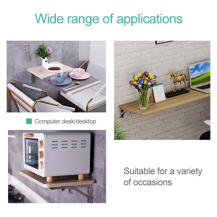 8 inch Wall-mounted Foldable Spring Storage Shelf for Dining Table, 8 inch