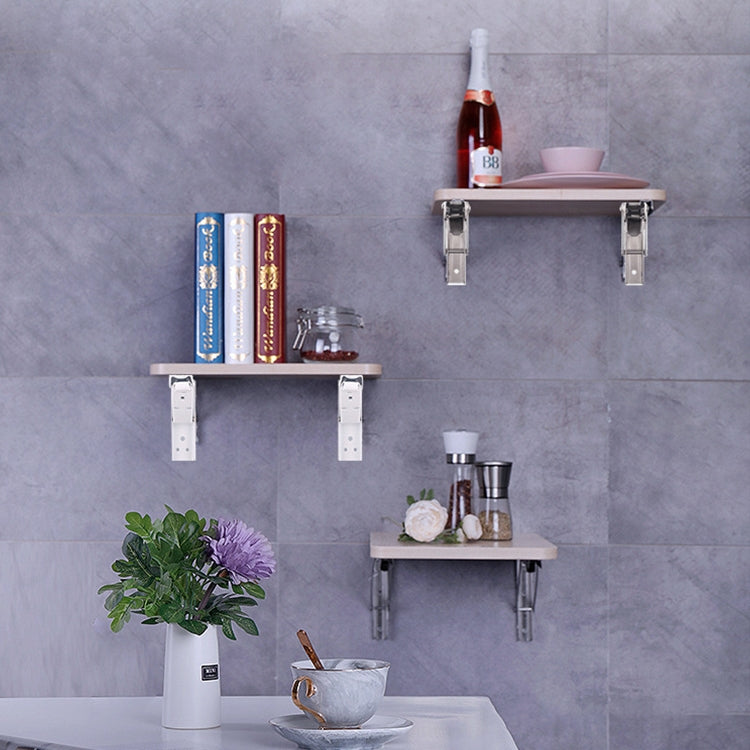 8 inch Wall-mounted Foldable Spring Storage Shelf for Dining Table, 8 inch