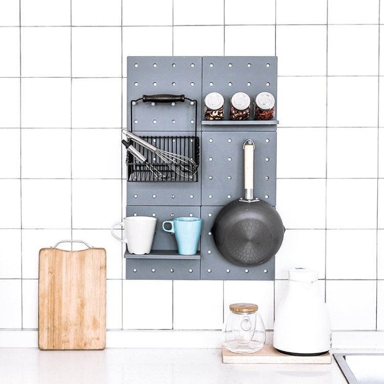Plastic Board Living Room Bathroom Kitchen Wall Decoration Storage Shelf