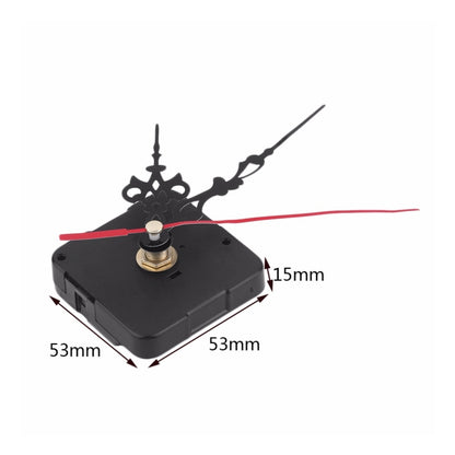 Silent Quartz Wall Clock Movement Electronic Clock Replacement Mechanism, Sweep Seconds