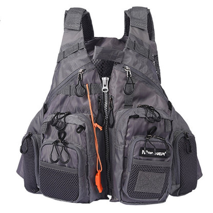 MANNER Outdoor Multifunctional Fishing Life Vest Swimming Life Jacket