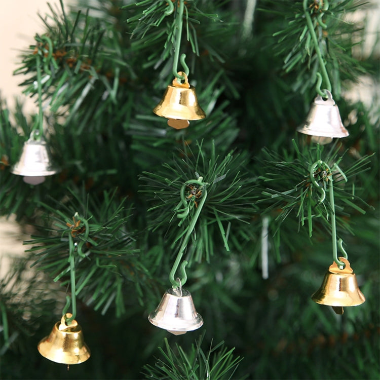 10 in 1 Christmas Decorating Christmas Tree Small Bells Decoration Supplies, Size: 2*2cm, Small Bells  Gold