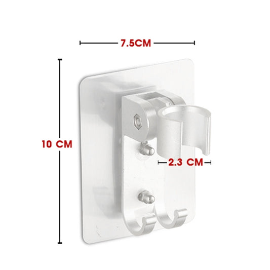 Space Aluminium Showerhead Holder Traceless Adjustable Bath Shower Bracket, Shower Bracket