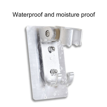Space Aluminium Showerhead Holder Traceless Adjustable Bath Shower Bracket, Shower Bracket