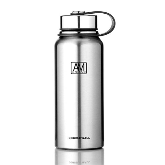 610ml Outdoor Vacuum Stainless Steel Heat Insulation Cup Portable Large Capacity Sports Bottle, 610ml
