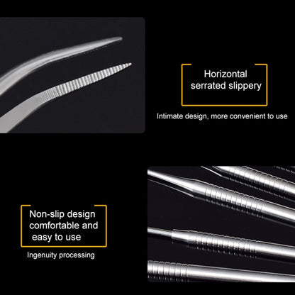 9 In 1 Stainless Steel Dentist Tools Set