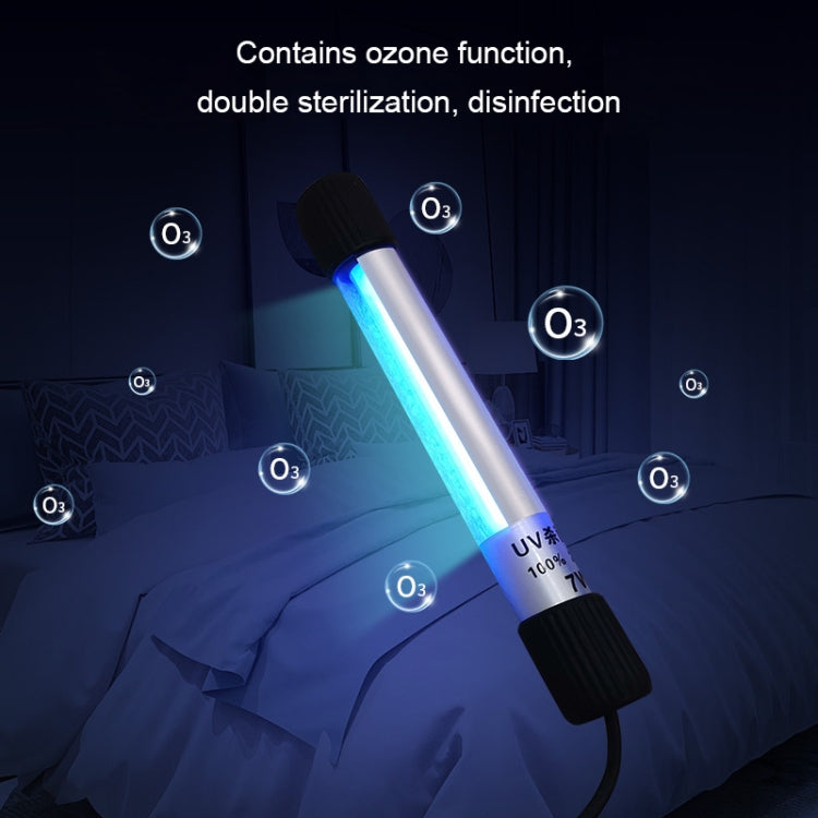 60W 69cm Length Ozone UV Strong Light Disinfection Portable Anti-virus Sterilization Lamp Bar Strip, CN Plug, 60W 69cm