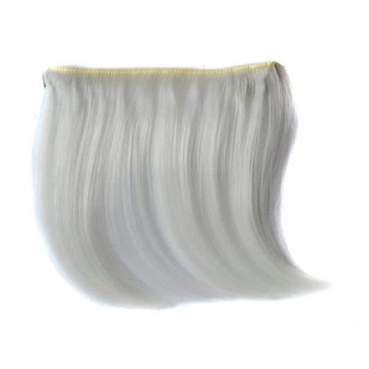 Color Gradient Invisible Seamless Hair Extension Wig Piece Straight Hair Piece Color Bangs Hair Piece
