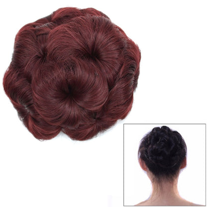 Wig Ball Head Flower Hairpin Hair Bag Wig Headband for Bride, 33#, 0906#, 73C#, 2M30#, 04C#, 2M33#, BUG#, 1#, 2#