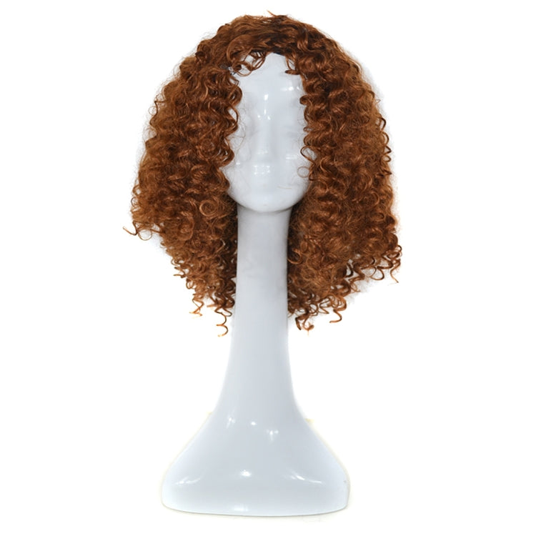 T191006 European and American Wig Headgear with Short and Small Curly Hair for Women
