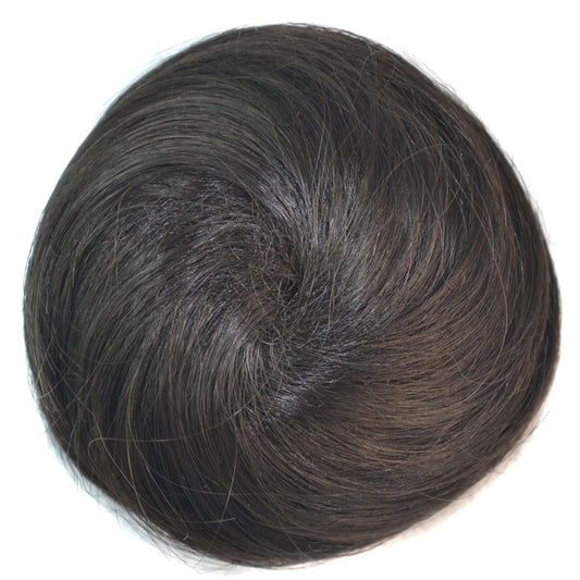 Wig Bun Flower Shape Hair Package Hair Disk(Chestnut)