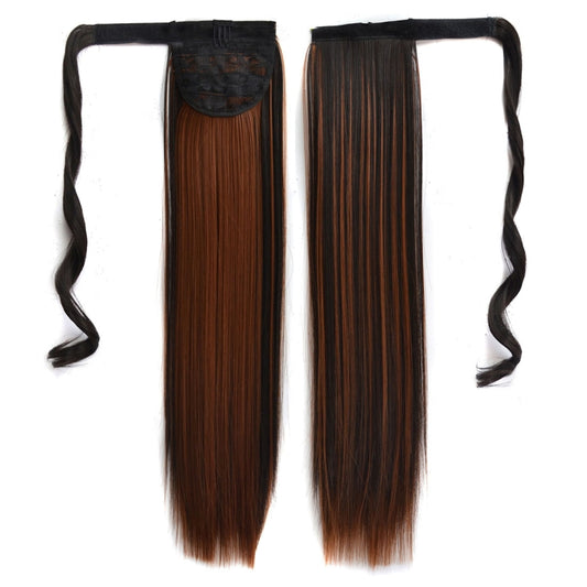 2H30# Invisible Seamless Bandage-style  Wig Long Straight Hair Wig Ponytail, 2H30#
