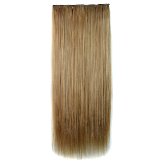 27M613# One-piece Seamless Five-clip Wig Long Straight Wig Piece, 27M613#
