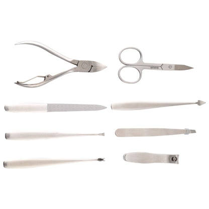 8 In 1 Classic Fashion Nail Care Clipper Pedicure Manicure Kits, 8 In 1