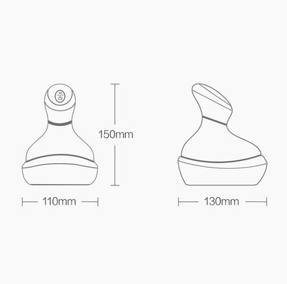 3D Intelligent Electric Head Massager Scalp Massager