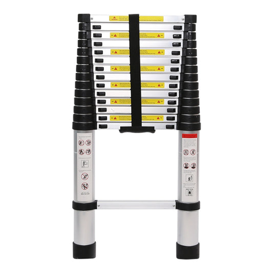 Multifunctional Thickened Aluminum Alloy Single-sided Telescopic Ladder, Size: 4.4m, Size: 4.4m