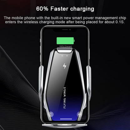 S7 15W QI 360 Degree Rotatable Infrared Induction Car Air Outlet Wireless Charging Mobile Phone Holder for 4.0-6.5 inch Mobile Phones, S7