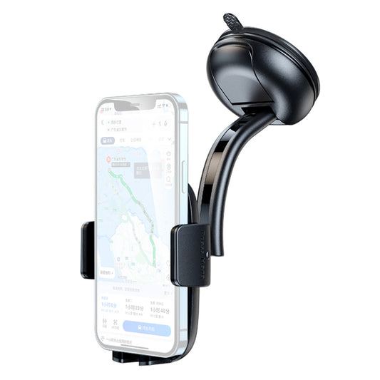 USAMS ZJ063 Car Center Console Retractable Phone Holder for 4.7-7.2 inch Mobile Phones, ZJ063
