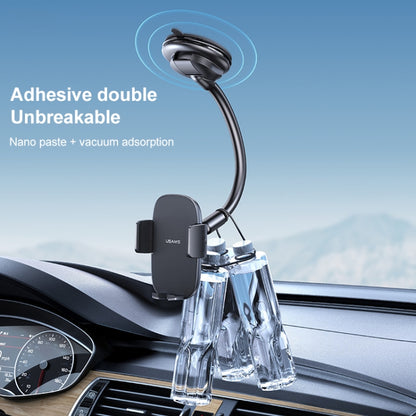 USAMS US-ZJ065 Car Center Console Windshield Mobile Phone Holder, ZJ065