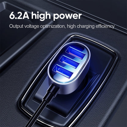 JOYROOM JR-CL03 6.2A Multi 5 Ports USB Smart Car Charger, JR-CL03