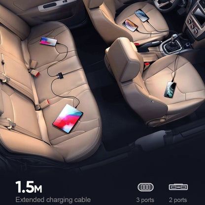 JOYROOM JR-CL03 6.2A Multi 5 Ports USB Smart Car Charger, JR-CL03