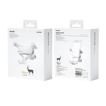 WK WA-S41 iDeal Series Car Gravity Bracket Car Air Outlet FoldingMobile Phone Holder Bracket, WA-S41