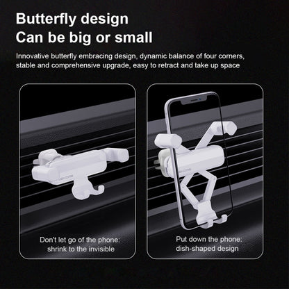 WK WA-S41 iDeal Series Car Gravity Bracket Car Air Outlet FoldingMobile Phone Holder Bracket, WA-S41