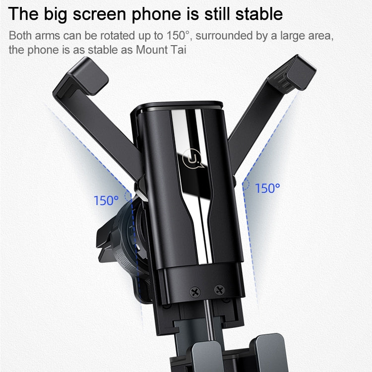 USAMS US-ZJ058 Retractable Gravity Car Holder for 4.7 - 7 inch Smartphones, ZJ058
